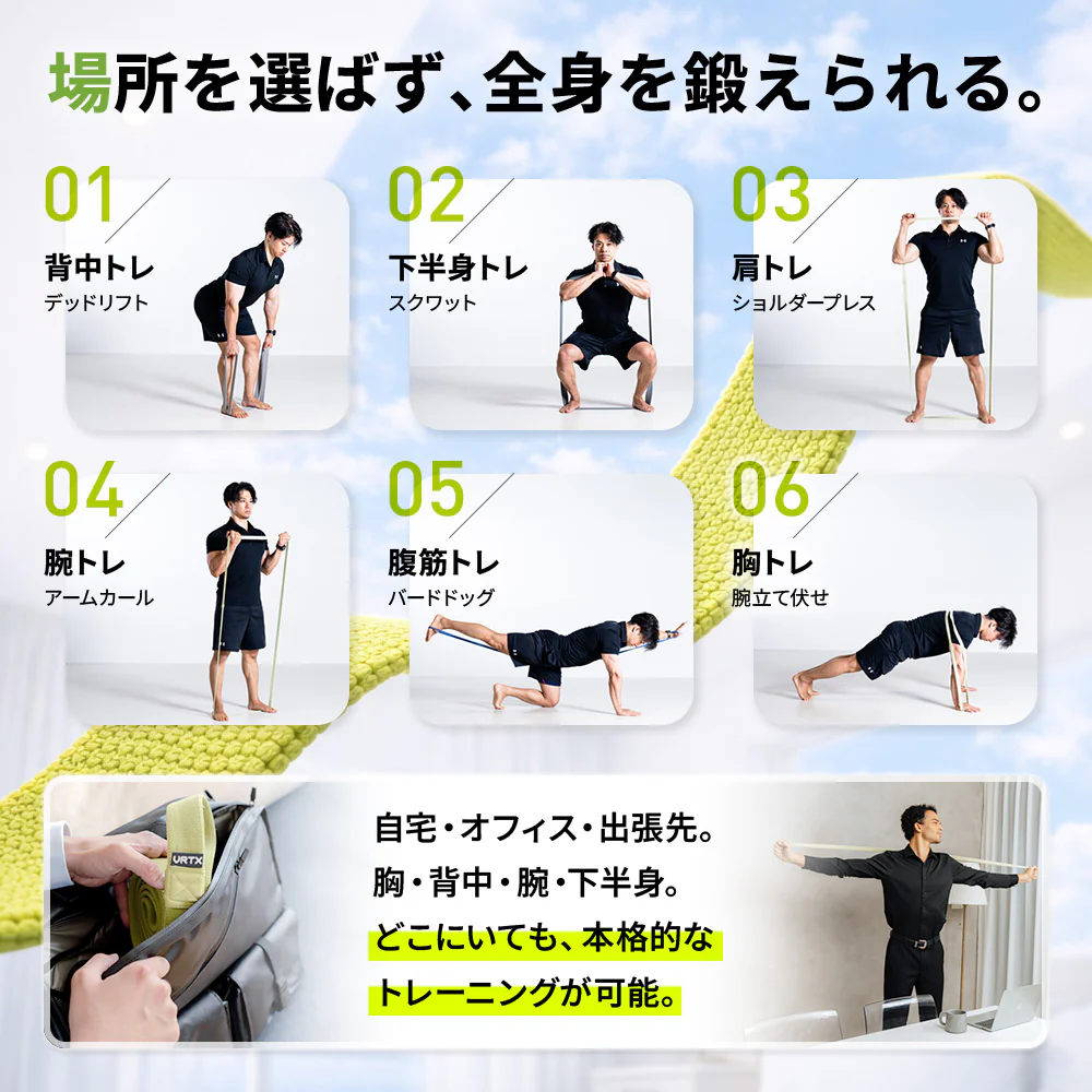 VRTX フィットネスバンド MESH BAND (まとめ買い) - Image 5